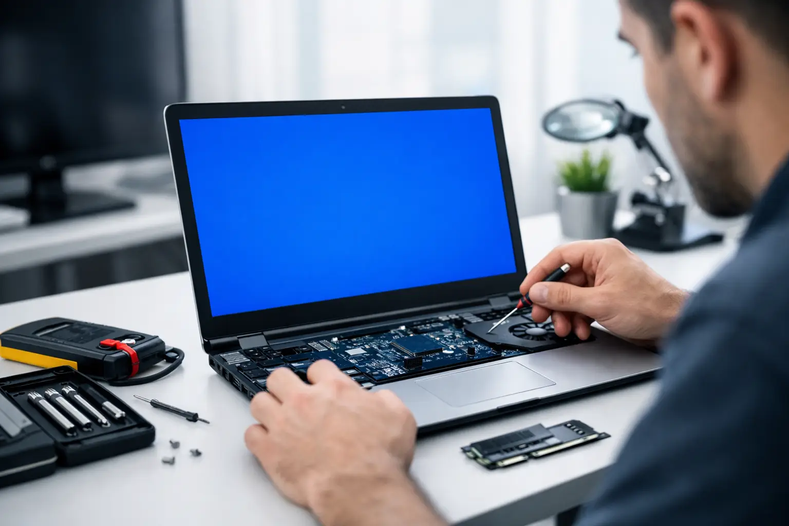 How to Repair Laptop Blue Screen Problems